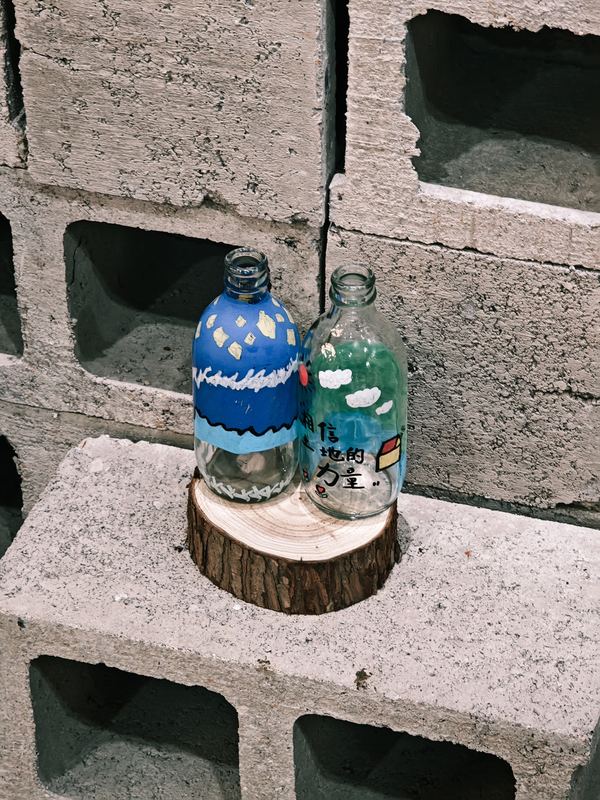 Blue on Stone